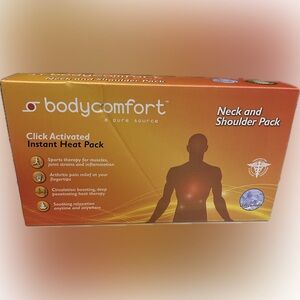 BODY COMFORT DEEP HEAT GEL PACK L BACK NECK SHOULDER PAD INSTANT CLICK ACTIVATED